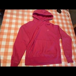 Pink champion Hoodie